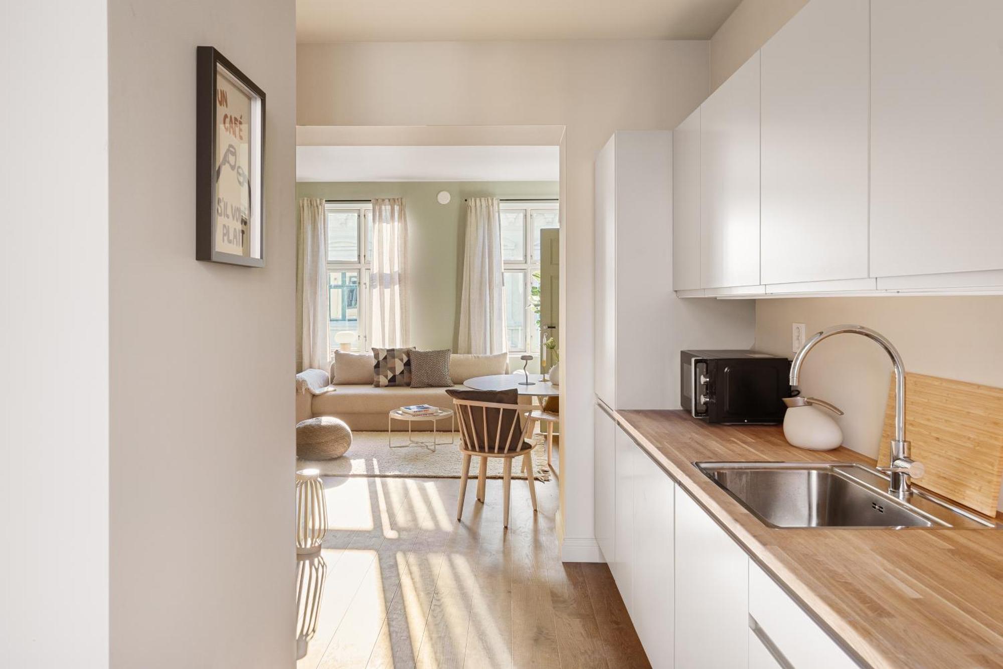 Dinbnb Apartments Gruenerlokka I 2-Bedroom With Double Queen Room & Balcony Oslo Eksteriør billede
